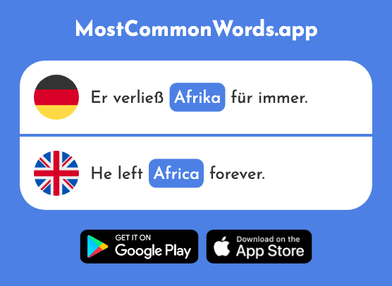 Afrika - Africa (Das 2010 Häufigste Wort In English)