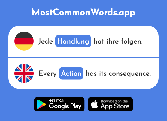 Handlung - Action, plot (Das 2191 Häufigste Wort In English)