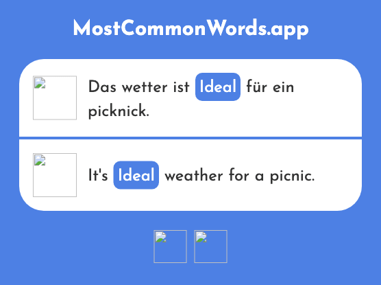 Ideal - Ideal (Das 1234 Häufigste Wort In English)