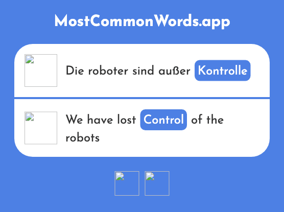 Kontrolle - Inspection, control (Das 1097 Häufigste Wort In English)