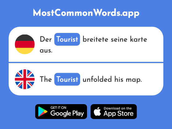 Tourist - Tourist (Das 1318 Häufigste Wort In English)