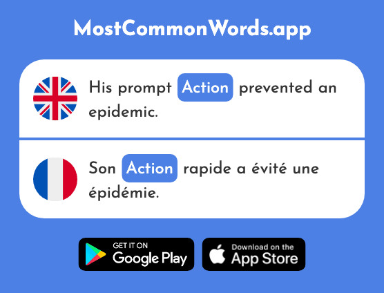 Action - Action (The 355th Most Common French Word)