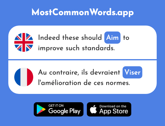 Aim - Viser (The 656th Most Common French Word)