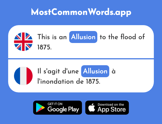 Allusion - Allusion (The 2428th Most Common French Word)