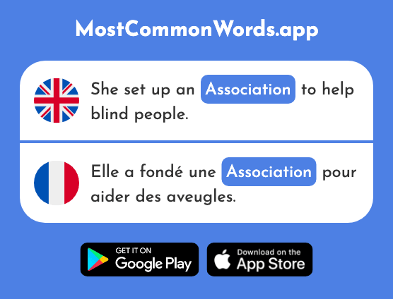 Association - Association (The 956th Most Common French Word)