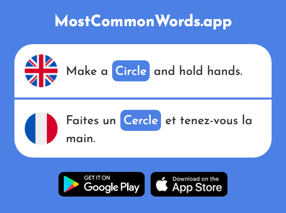 Circle, cycle - Cercle (The 2258th Most Common French Word)