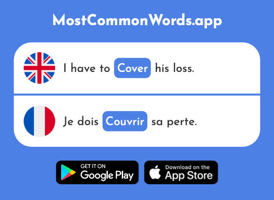Cover - Couvrir (The 682nd Most Common French Word)