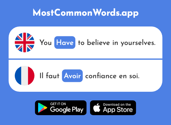 Have - Avoir (The 8th Most Common French Word)