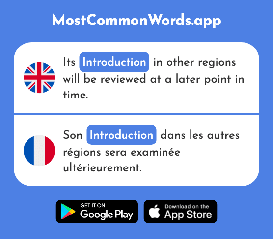 Introduction - Introduction (The 2917th Most Common French Word)