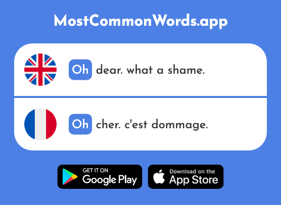 Oh - Oh (The 1361st Most Common French Word)