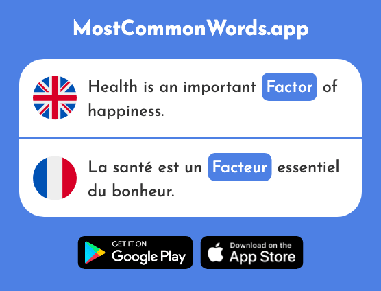 Postman, mailman, factor - Facteur (The 1264th Most Common French Word)