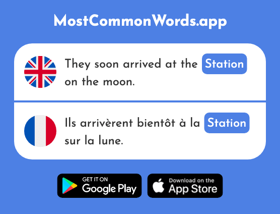 Station - Station (The 1399th Most Common French Word)