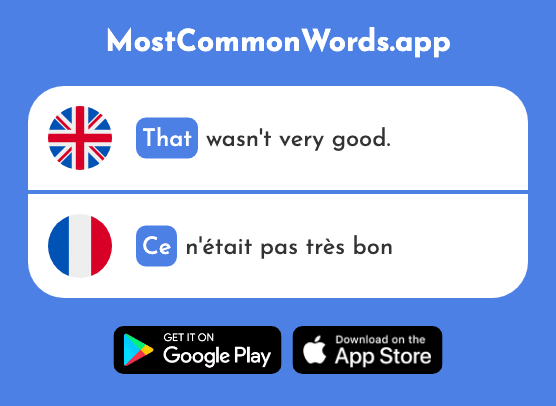 This, that - Ce (The 12th Most Common French Word)