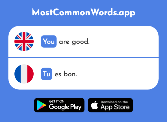 You - Tu (The 112th Most Common French Word)