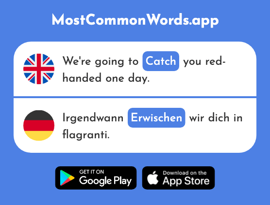 Catch - Erwischen (The 2755th Most Common German Word)