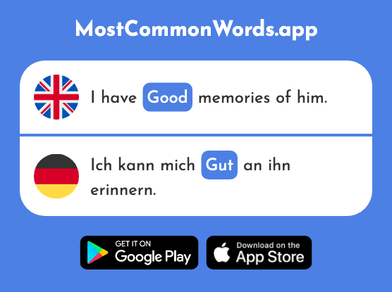 Estate, good - Gut (The 581st Most Common German Word)
