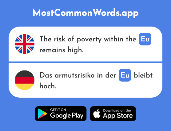 Eu - Eu (The 726th Most Common German Word)