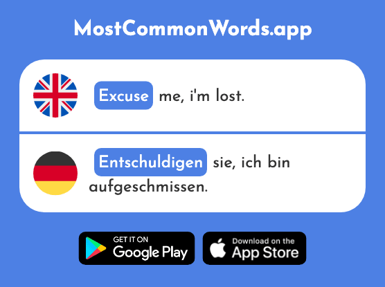 Excuse, apologize - Entschuldigen (The 1958th Most Common German Word)