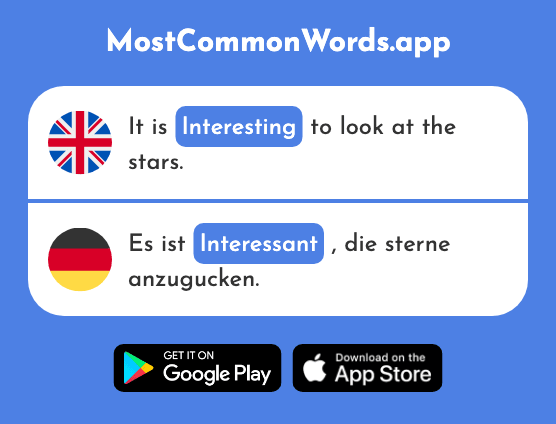 Interesting - Interessant (The 810th Most Common German Word)