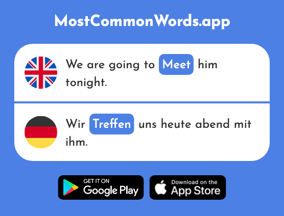 Meet - Treffen (The 259th Most Common German Word)