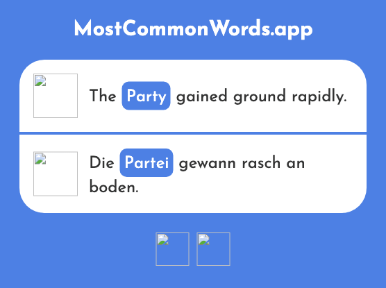 Party - Partei (The 588th Most Common German Word)