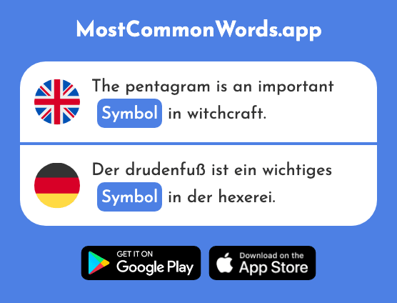 Symbol - Symbol (The 2570th Most Common German Word)