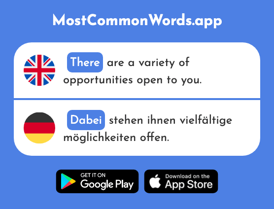 With it, there - Dabei (The 129th Most Common German Word)