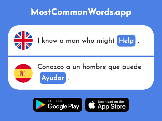 Help - Ayudar (The 328th Most Common Spanish Word)