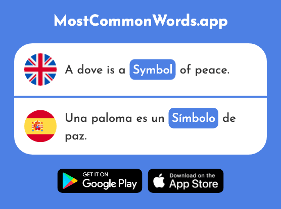 Symbol - Símbolo (The 2027th Most Common Spanish Word)