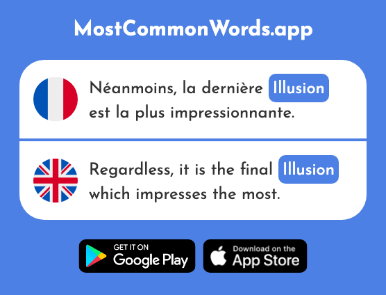 Illusion - Illusion (Le 2835 Mot Le Plus Commun En English)