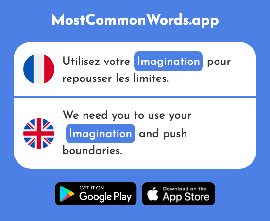 Imagination - Imagination (Le 2705 Mot Le Plus Commun En English)