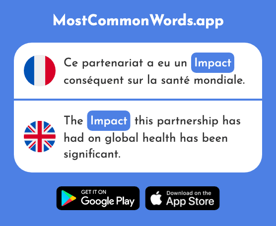 Impact - Impact (Le 2032 Mot Le Plus Commun En English)