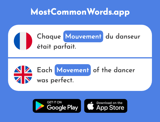 Mouvement - Movement (Le 485 Mot Le Plus Commun En English)