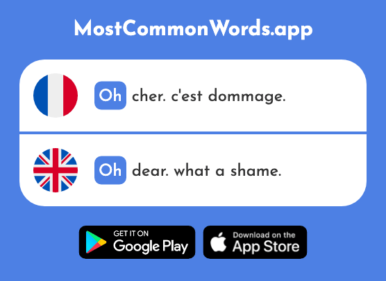 Oh - Oh (Le 1361 Mot Le Plus Commun En English)