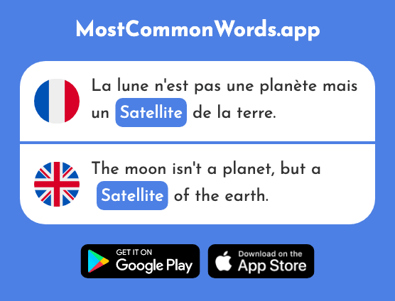 Satellite - Satellite (Le 2200 Mot Le Plus Commun En English)