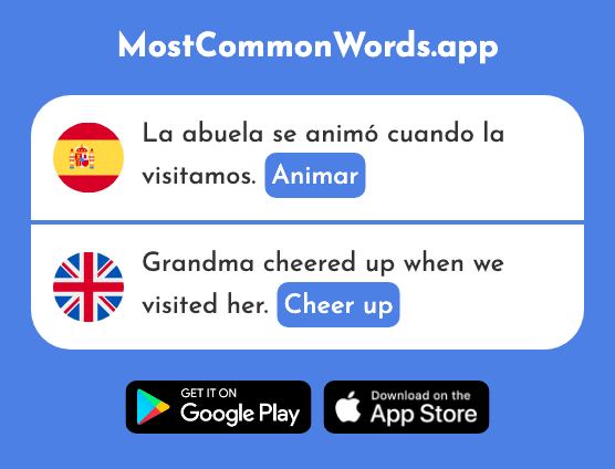 Animar - Cheer up (La 1630 Palabra Más Común En English)