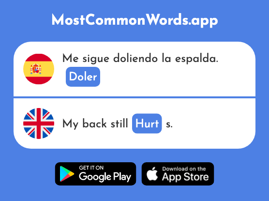 Doler - Hurt (La 1629 Palabra Más Común En English)