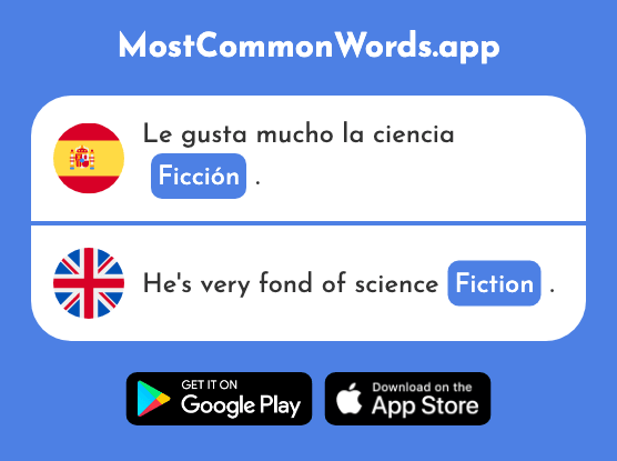 Ficción - Fiction (La 2916 Palabra Más Común En English)