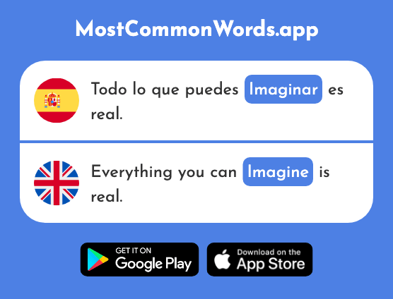 Imaginar - Imagine (La 500 Palabra Más Común En English)