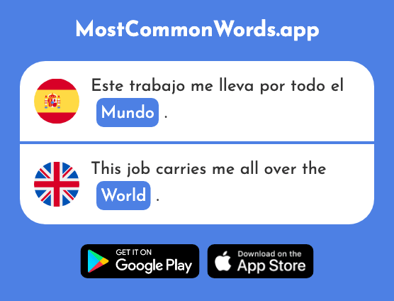 Mundo - World (La 123 Palabra Más Común En English)